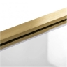 штора для ванны Rea Elegant 70x140 gold стекло прозрачное (REA-W6600)