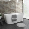 ванна акриловая Rea Capri 150x75 + сифон + пробка click/clack (REA-W9800)