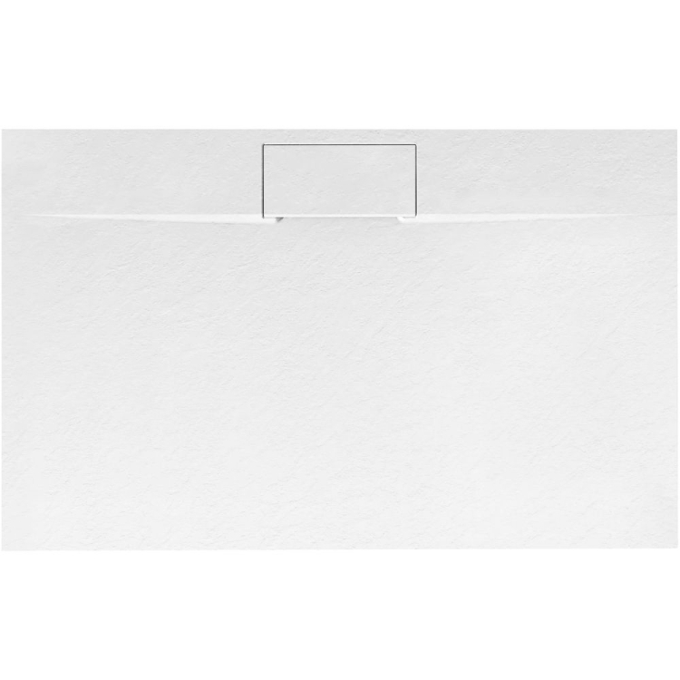 поддон Rea Bazalt 80x100 прямоугольный, длинный, white (REA-K3902)