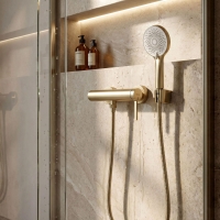 смеситель для душа Rea Rivo brushed gold (REA-B9328)