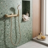 смеситель для душа Rea Rivo brushed gold (REA-B9328)