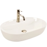 умывальник Rea Aura 61x41 ecru shiny (REA-U4589)