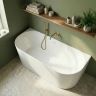 ванна акриловая Rea Capri Slim 150x74,5 пристенная, белая (REA-W0503)