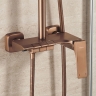 душевая система с изливом Rea Joe brushed copper (REA-P4409)