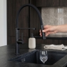 смеситель для кухни Rea Lago black (REA-B9333)