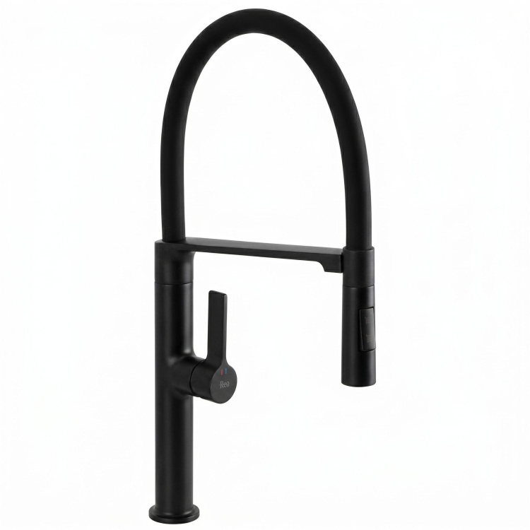 смеситель для кухни Rea Lago black (REA-B9333)