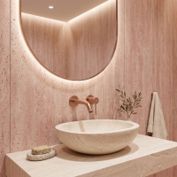 смеситель для умывальника Rea Venti скрытого монтажа brushed copper (REA-B9643)