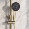 душевая система с изливом Rea Maxim brushed gold (REA-P7065)