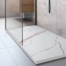 піддон Rea Bazalt 90x120 прямокутний, carrara white (REA-K7001)
