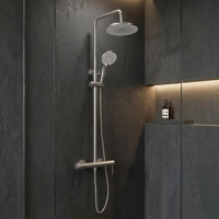 душевая система Rea Rivo brushed nickel (REA-P9498)