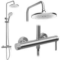 душевая система Rea Rivo brushed nickel (REA-P9498)