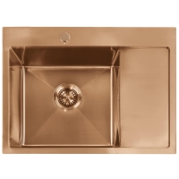 кухонная мойка Rea Fin 62x48 brush copper (ZLE-06018)