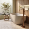 смеситель для ванны Rea Lungo Diamond напольный brushed copper (REA-B2247)
