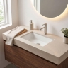 смеситель для умывальника Rea Rivo brushed nickel (REA-B6530)