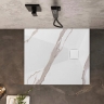 поддон Rea Magnum 90x90 квадратный, carrara white (REA-K7005)