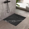 поддон Rea Magnum 90x90 квадратный, carrara black (REA-K7008)