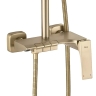 душевая система Rea Joe с изливом, brushed gold (REA-P5656)