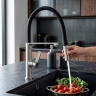 смеситель для кухни Rea Lago brushed nickel (REA-B9334)