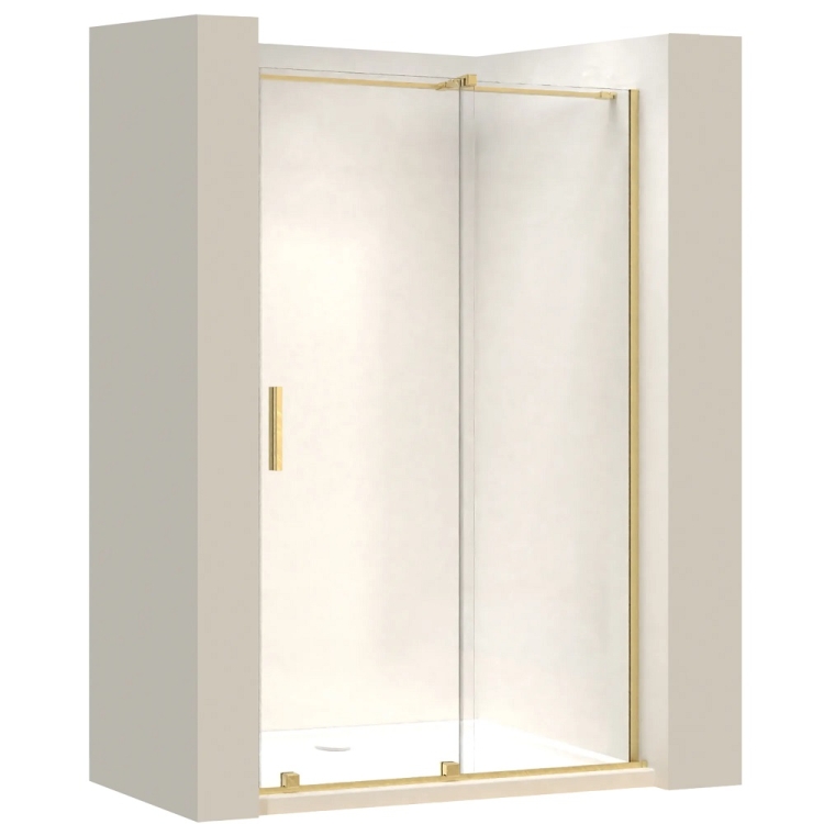 душевая дверь Rea Montana 110x200 brushed gold (REA-K2505)
