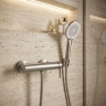 смеситель для ванны Rea Ontario side brushed nickel (REA-B6550)
