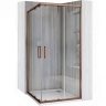 душевая кабина Rea City 90x90x190 transparent, brush copper (REA-K6984)