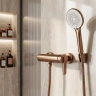 смеситель для ванны Rea Ontario side brushed copper (REA-B6549)