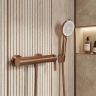 смеситель для ванны Rea Ontario side brushed copper (REA-B6549)