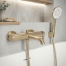 смеситель для ванны Rea Ontario side brushed gold (REA-B6547)