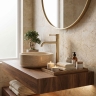 смеситель для умывальника Rea Venti high brushed gold (REA-B9784)