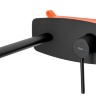 змішувач для умивальника Rea Oval чорний (REA-B8860)
