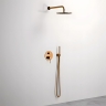 душевая система скрытого монтажа Rea Lungo copper (REA-P7999)