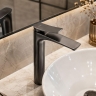 смеситель для умывальника Rea Vision Premium high Tytan (REA-B8947)
