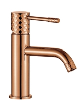 смеситель для умывальника Rea Lungo Diamond cooper (REA-B8994)