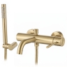 смеситель для ванны Rea Lungo Diamond brushed gold (REA-B2244)