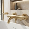 смеситель для ванны Rea Lungo Diamond brushed gold (REA-B2244)