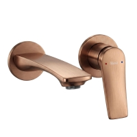 смеситель для умывальника Rea Vision скрытого монтажа brushed copper (REA-B6881)