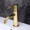 смеситель для умывальника Rea Lungo Diamond gold (REA-B8993)