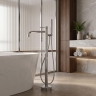 смеситель для ванны Rea Lungo Diamond напольный Chrom (REA-B2250)