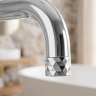 смеситель для ванны Rea Lungo Diamond напольный Chrom (REA-B2250)