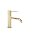 смеситель для умывальника Rea Venti Low gold (REA-B9788)