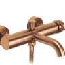 смеситель для ванны Rea Lungo Grip с изливом, brushed copper (REA-B4567)
