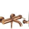 смеситель для ванны Rea Lungo Grip с изливом, brushed copper (REA-B4567)