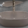 умывальник Rea Lisa 49x35 beige shiny (REA-U6380)