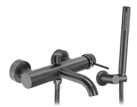 смеситель для ванны Rea Lungo Grip с изливом, tytan (REA-B2352)