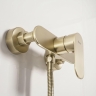 смеситель для душа Rea Drop brushed gold (REA-B2234)