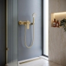 смеситель для душа Rea Drop brushed gold (REA-B2234)
