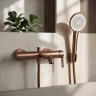 смеситель для ванны Rea Ontario side brushed copper (REA-B6543)