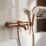 смеситель для ванны Rea Ontario side brushed copper (REA-B6543)