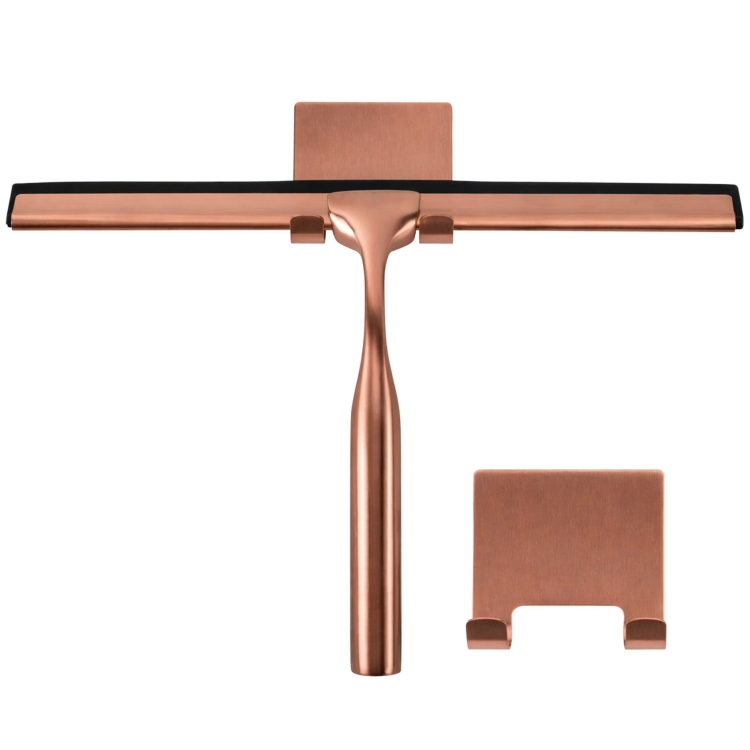 скребок для стекла душевой кабины Rea brush copper (REA-72065)