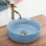 умивальник Rea Sami 36x36 blue shiny (REA-U6619)